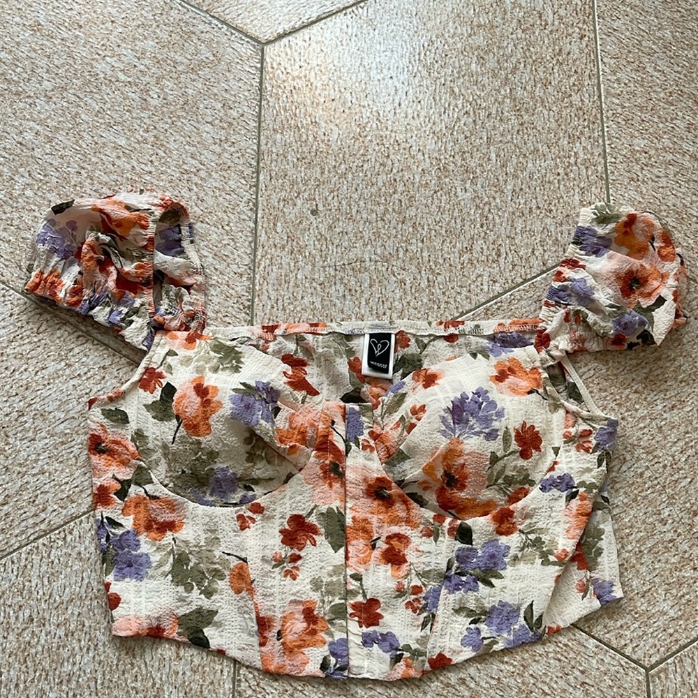 Windsor Floral Corset Top